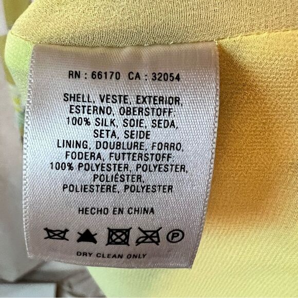 Anthropologie Leifsdottir Shell Silk Butterfly Wing Dress - Picture 13 of 15